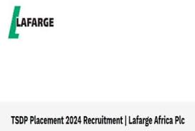 TSDP Placement 2024 Recruitment at Lafarge Africa Plc