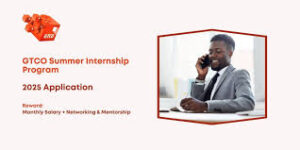 2025 GTCO Summer Internship Program For Africans